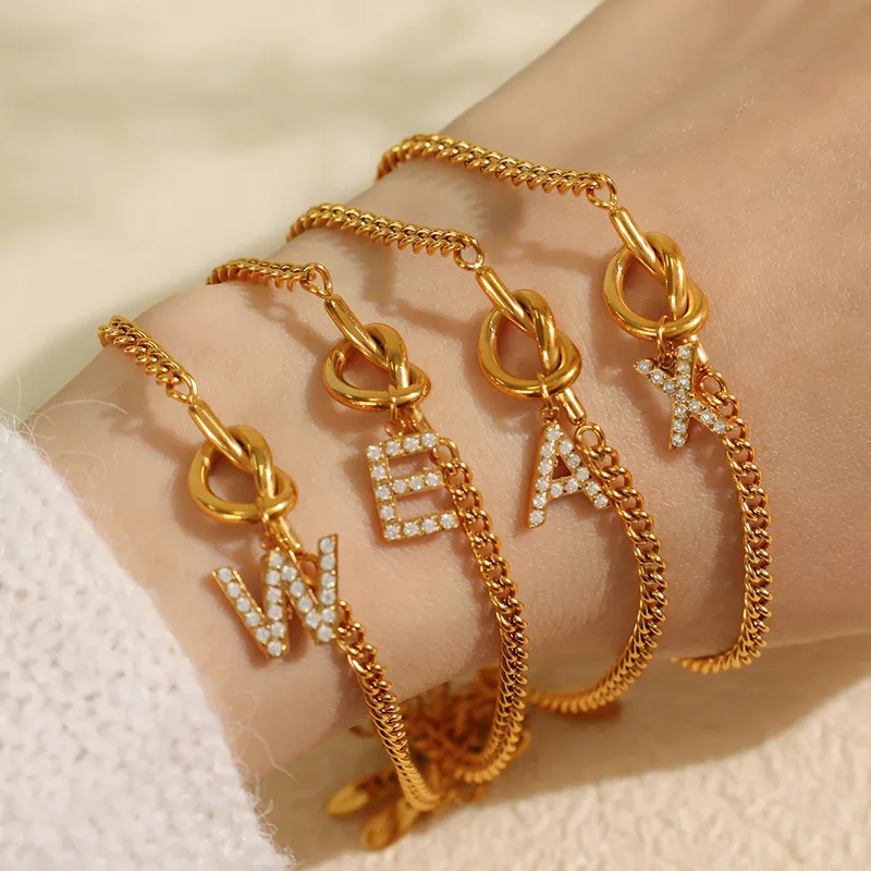 Initial Amour Bracelet