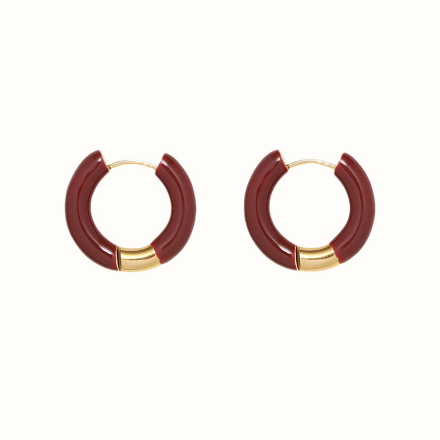 Plum Hoops