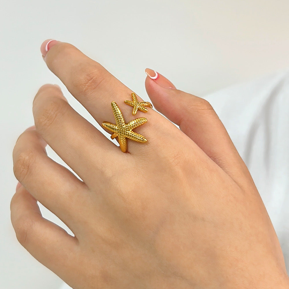 Sunkissed Star Ring