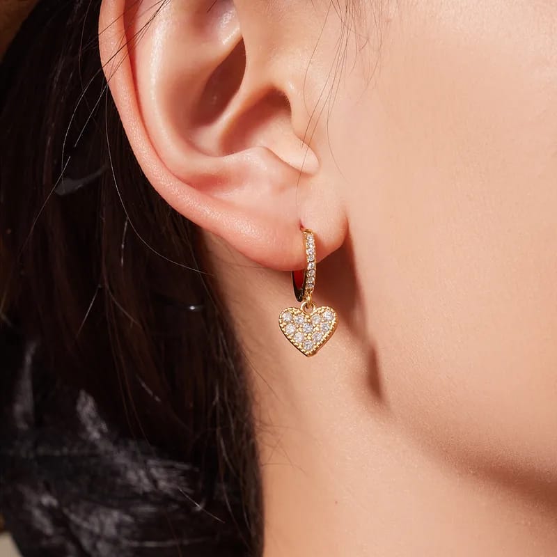 Zia Heart Earrings