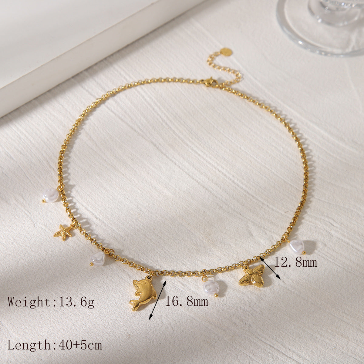 Diana Dolphin Necklace