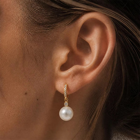 Ivy pearl earrings
