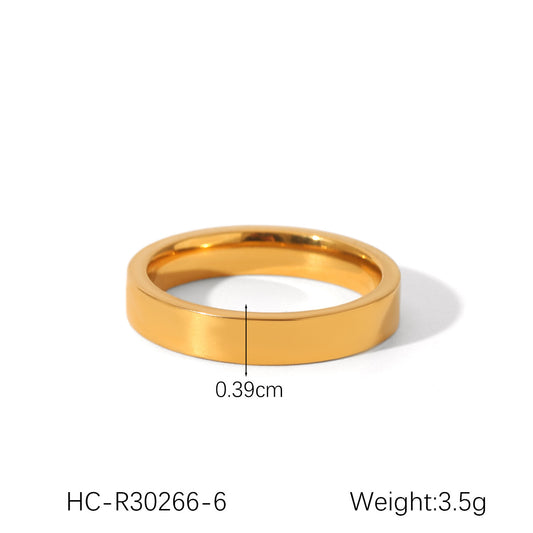 Gold Band Ring