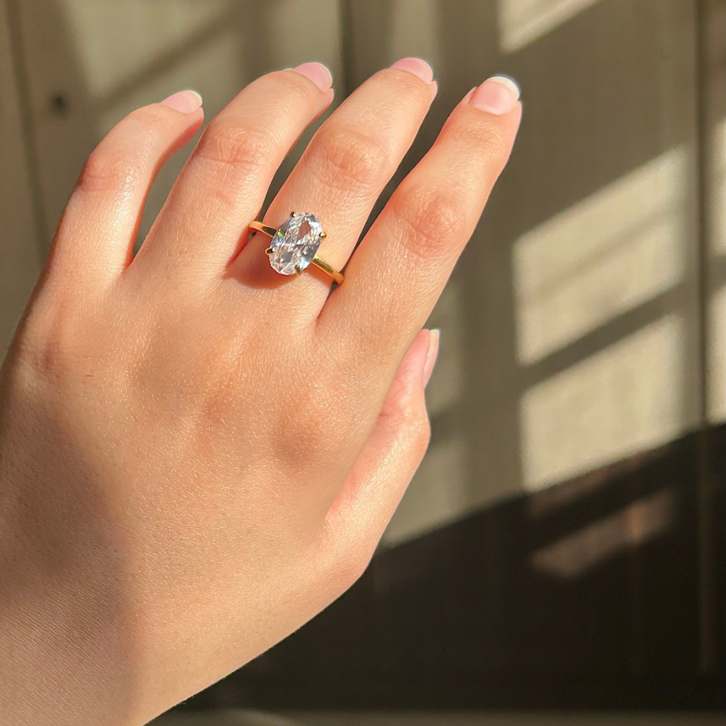 Selena Solitaire Ring