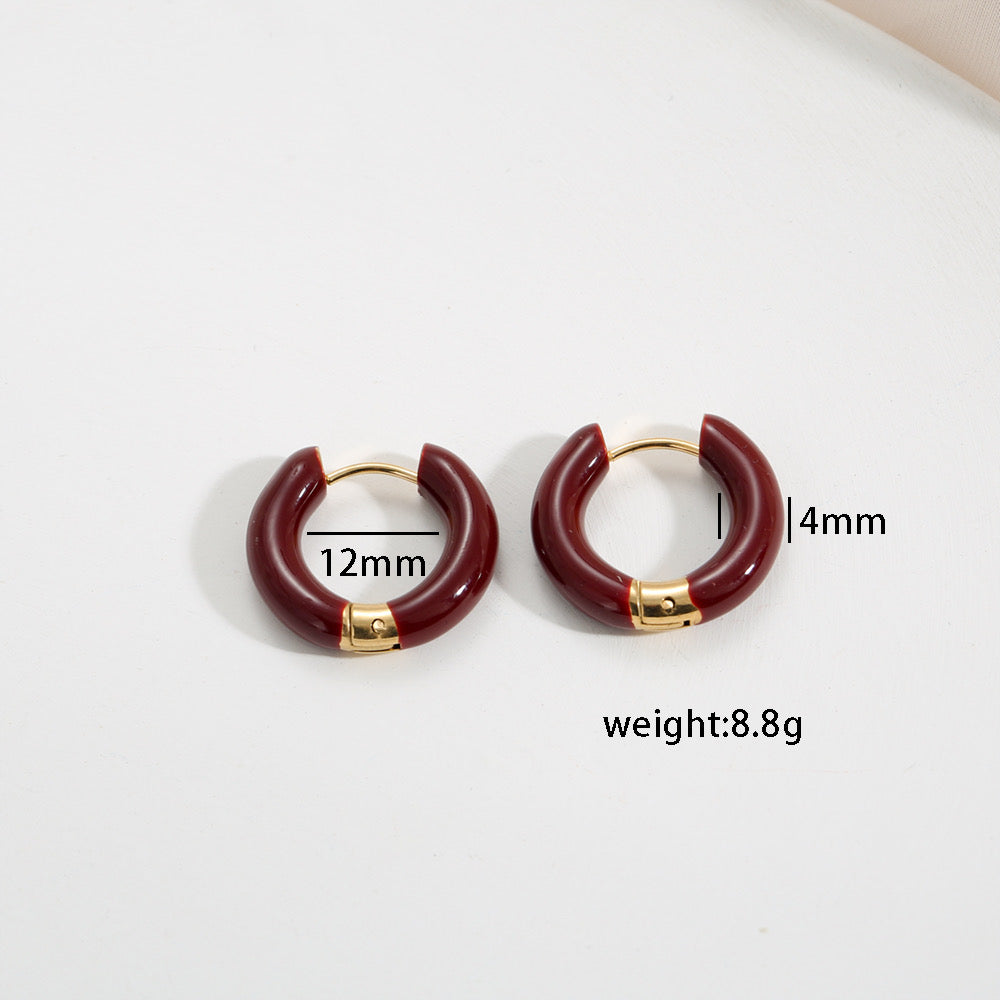Plum Hoops