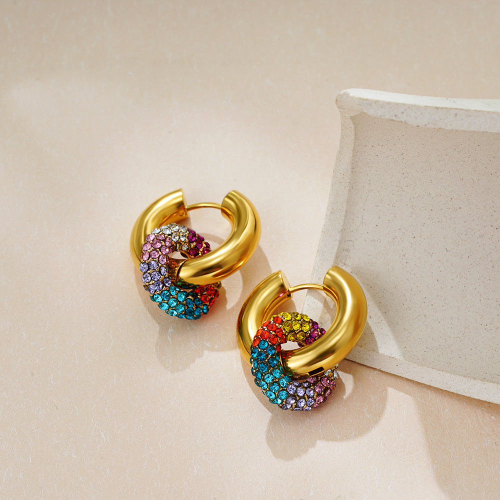 Luna Halo hoops
