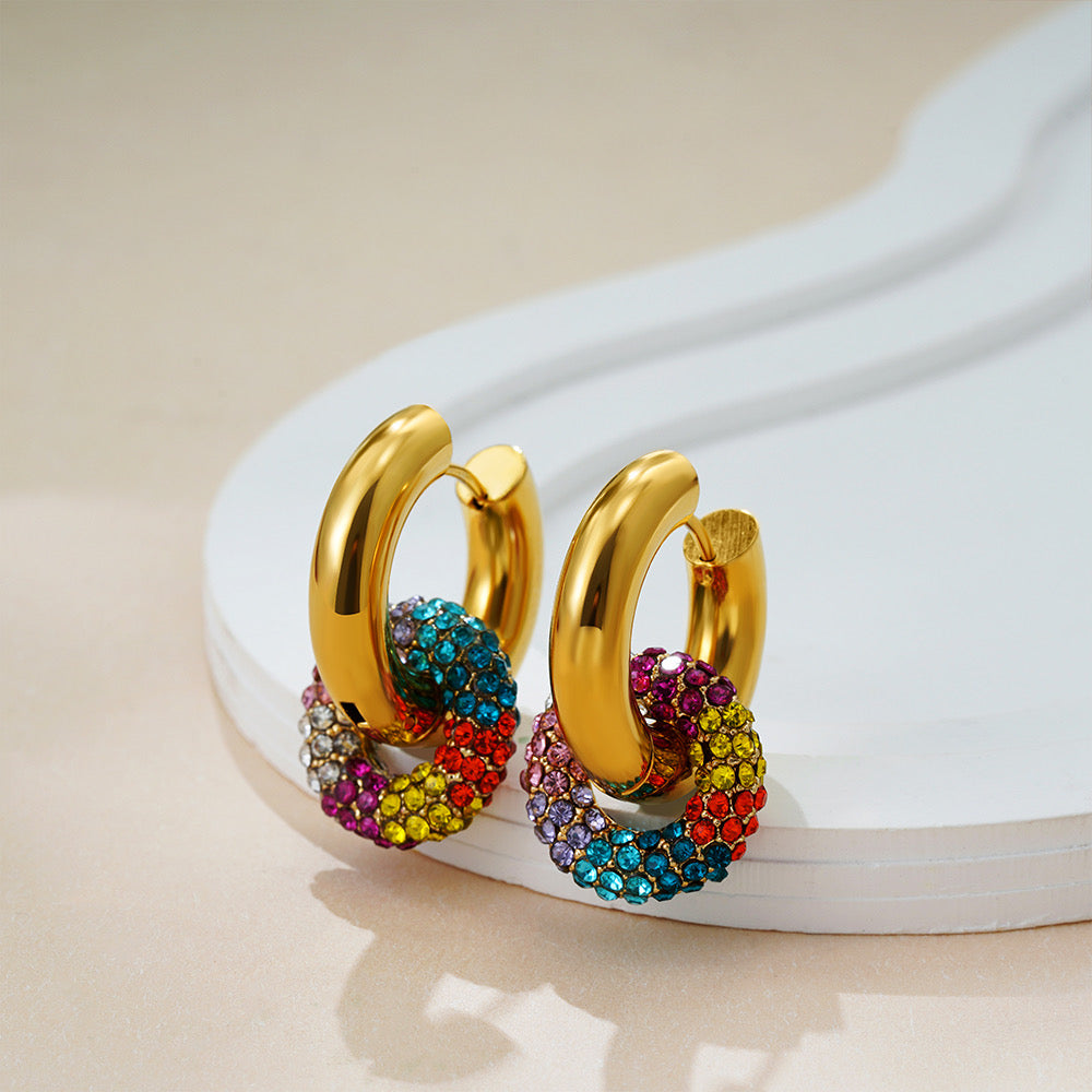 Luna Halo hoops