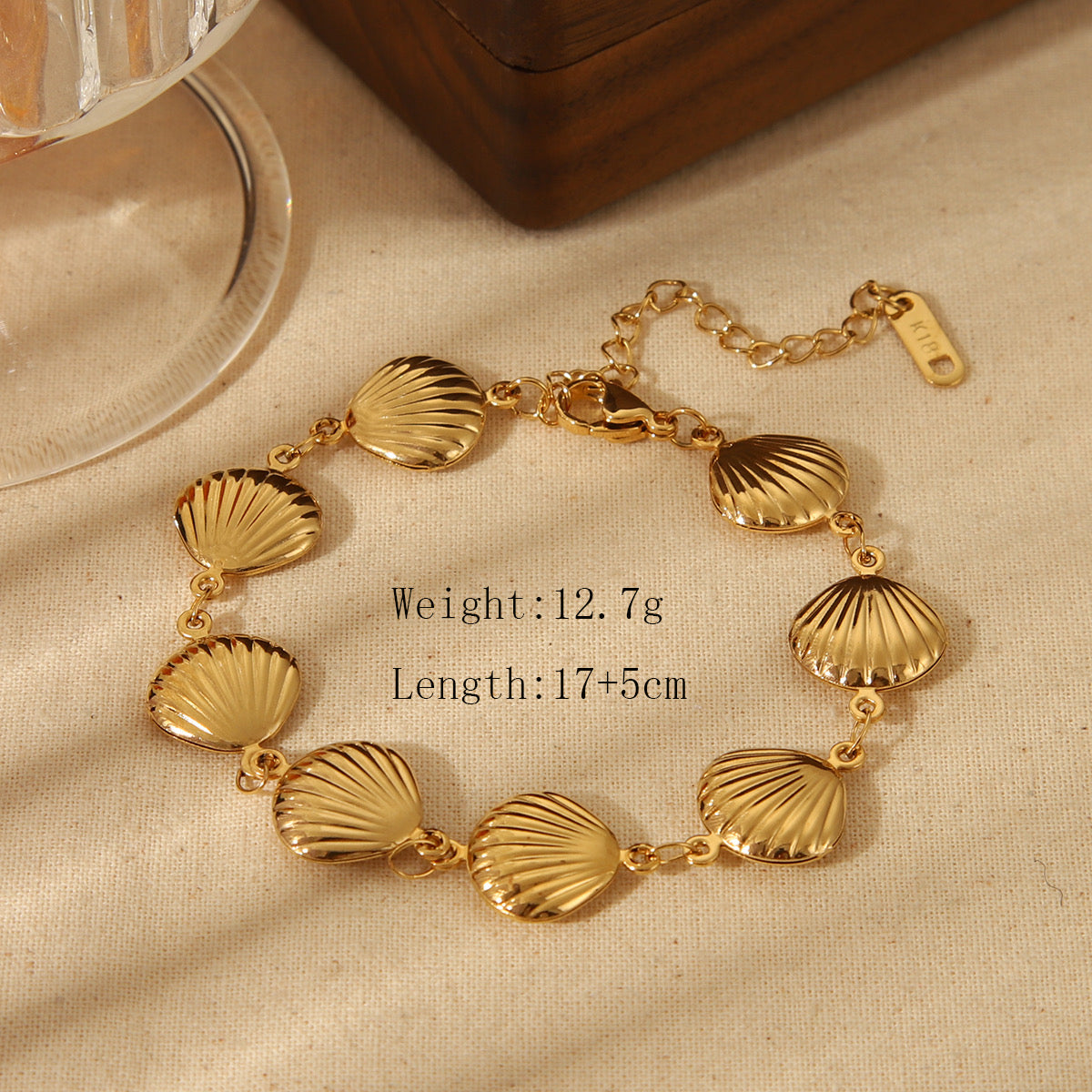 Golden Shells Bracelet