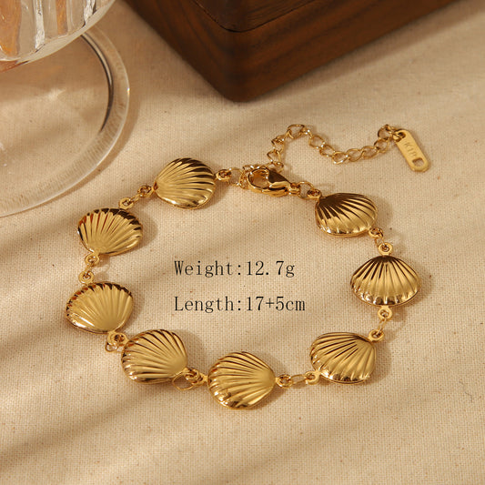 Golden Shells Bracelet