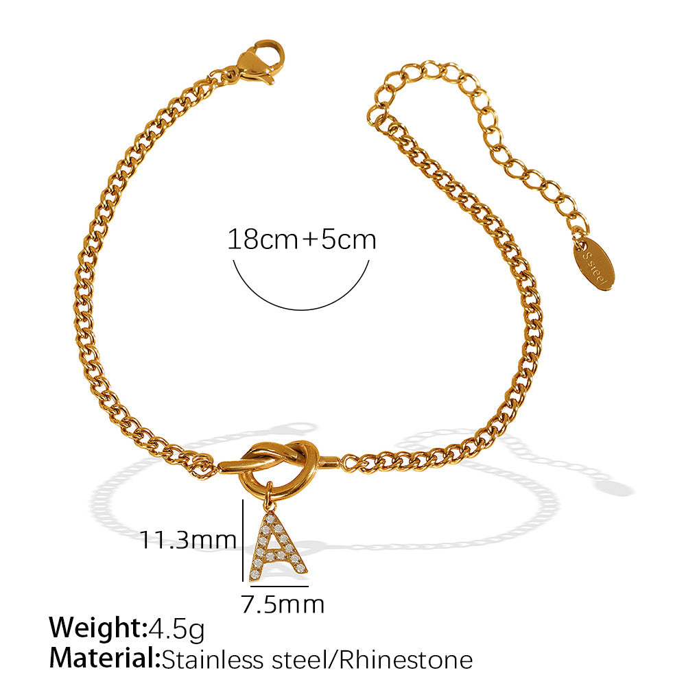 Initial Amour Bracelet