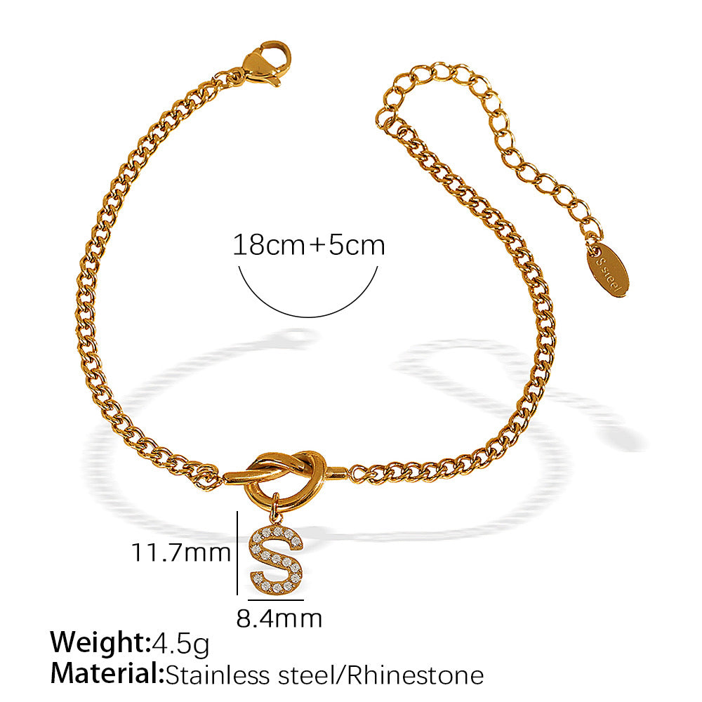 Initial Amour Bracelet