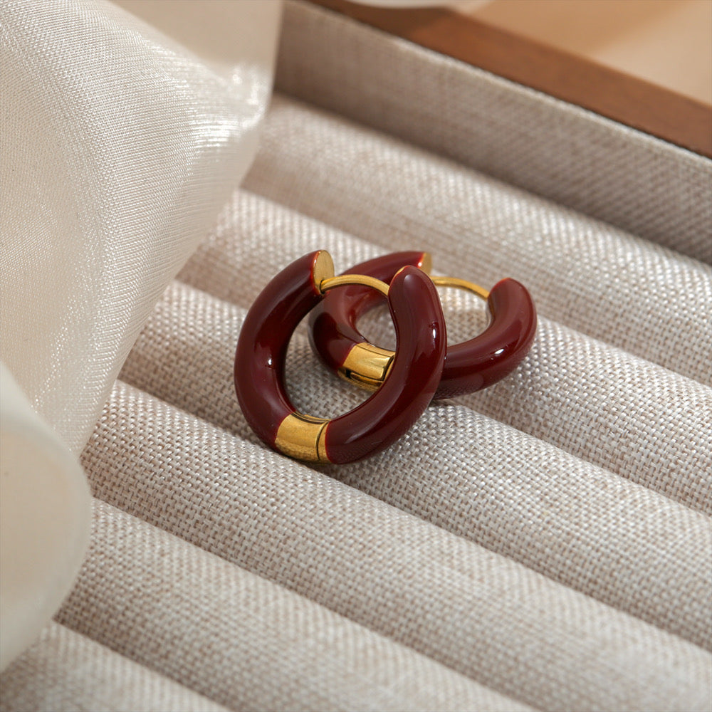 Plum Hoops