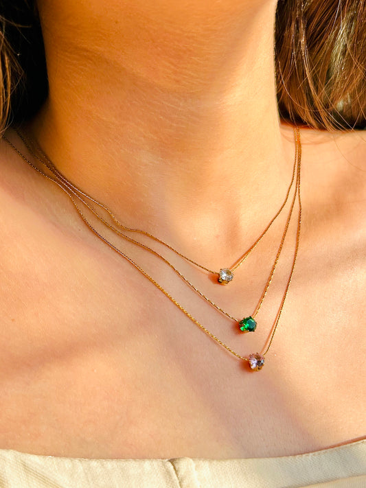 Dainty Diamond Necklace