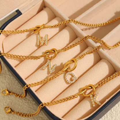 Initial Amour Bracelet