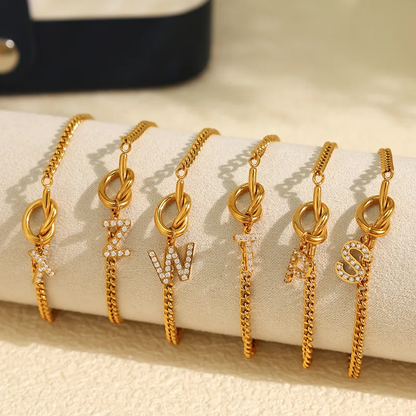 Initial Amour Bracelet
