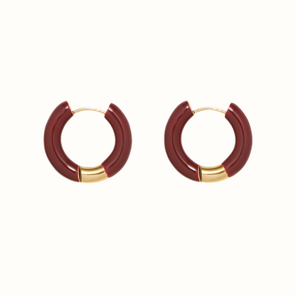 Plum Hoops