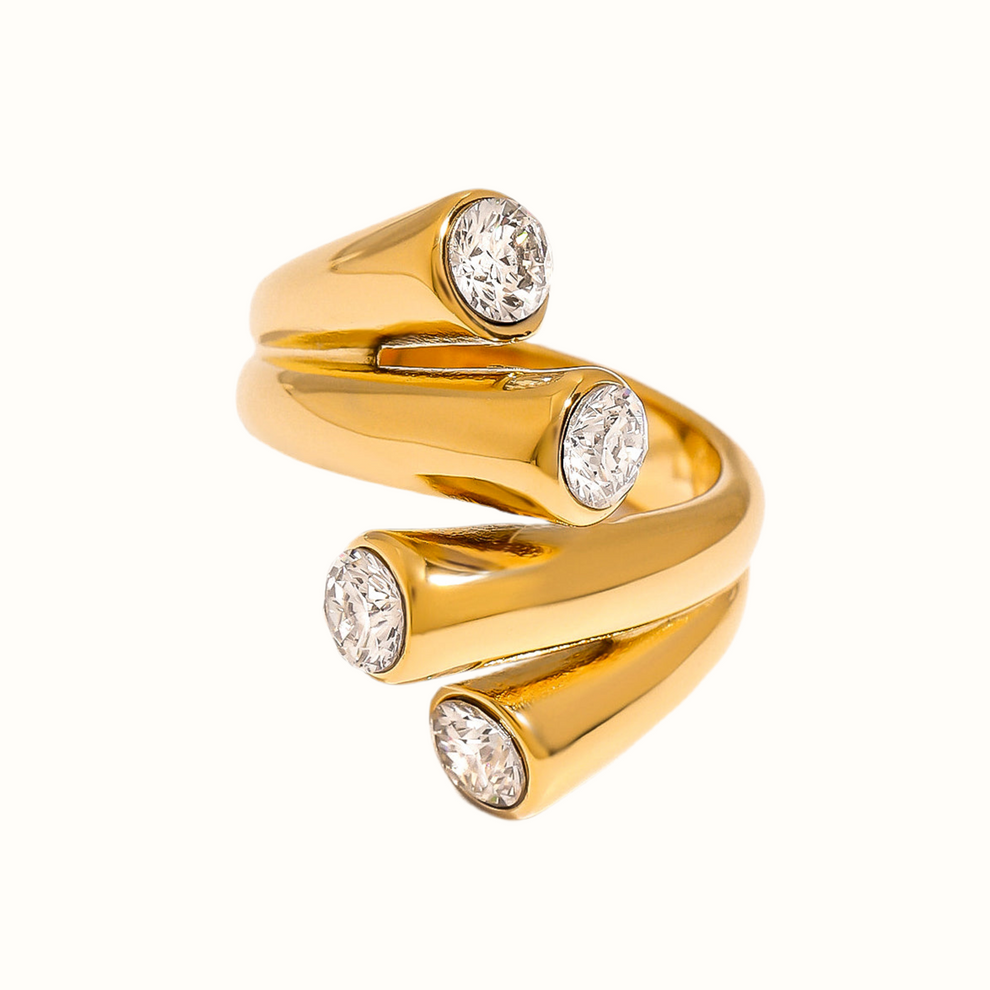 Nova Ring – Golden Shells