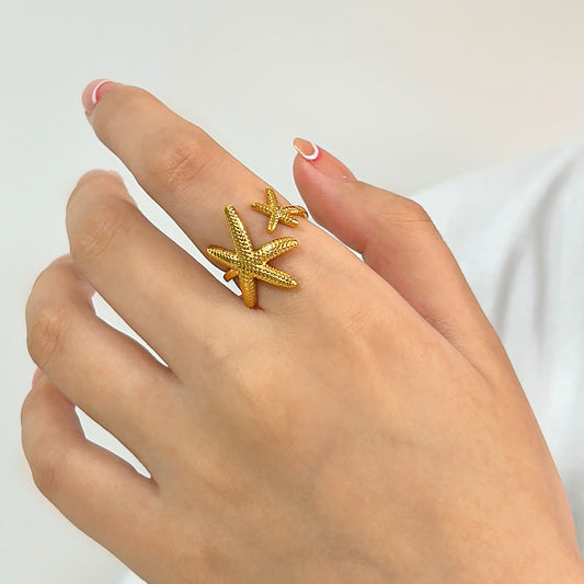 Sunkissed Star Ring