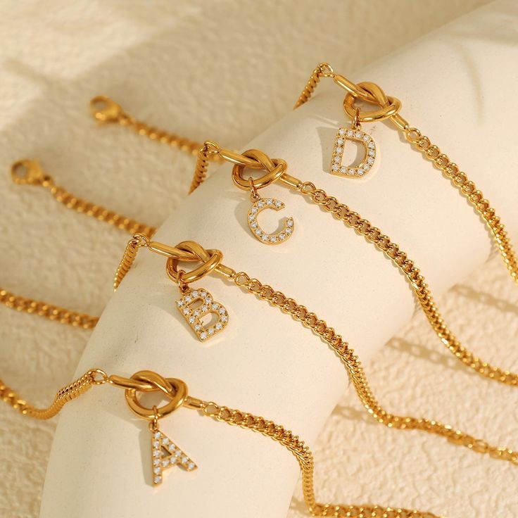 Initial Amour Bracelet
