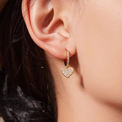 Zia Heart Earrings