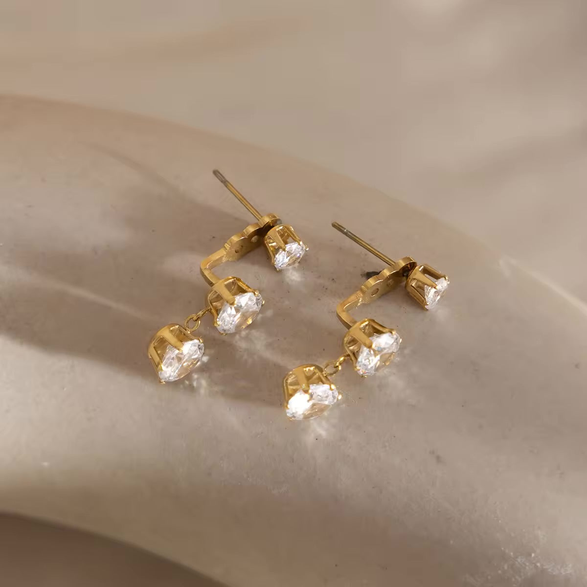 Diana 2 in 1 Earrings