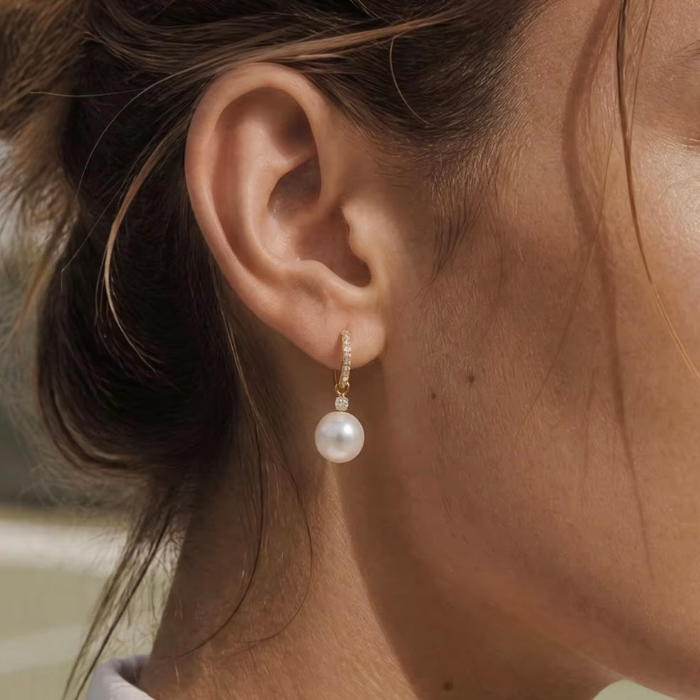 Ivy pearl earrings
