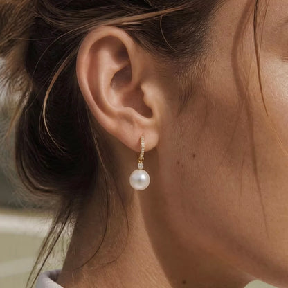 Ivy pearl earrings