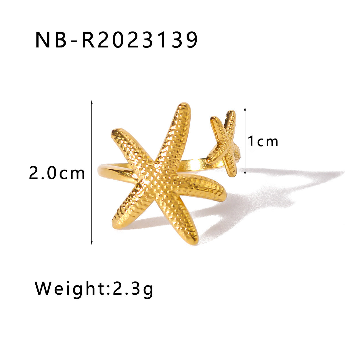 Sunkissed Star Ring