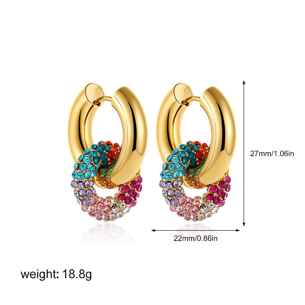Luna Halo hoops