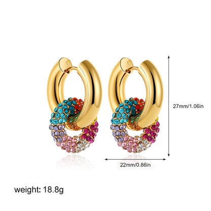 Luna Halo hoops