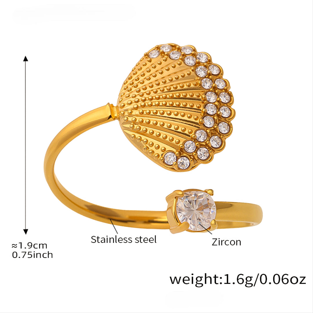 Eva Shell Ring