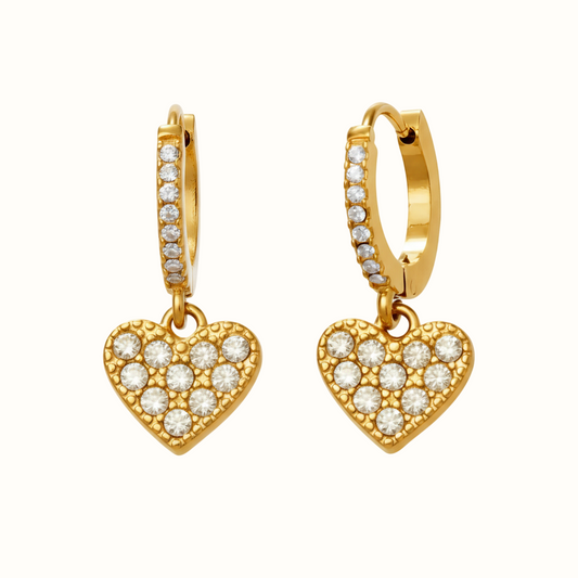 Zia Heart Earrings