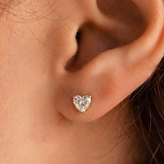 Heart Studs