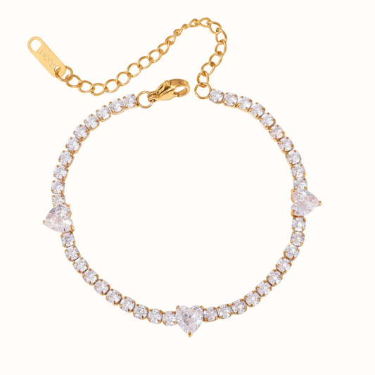 Monica Heart Bracelet