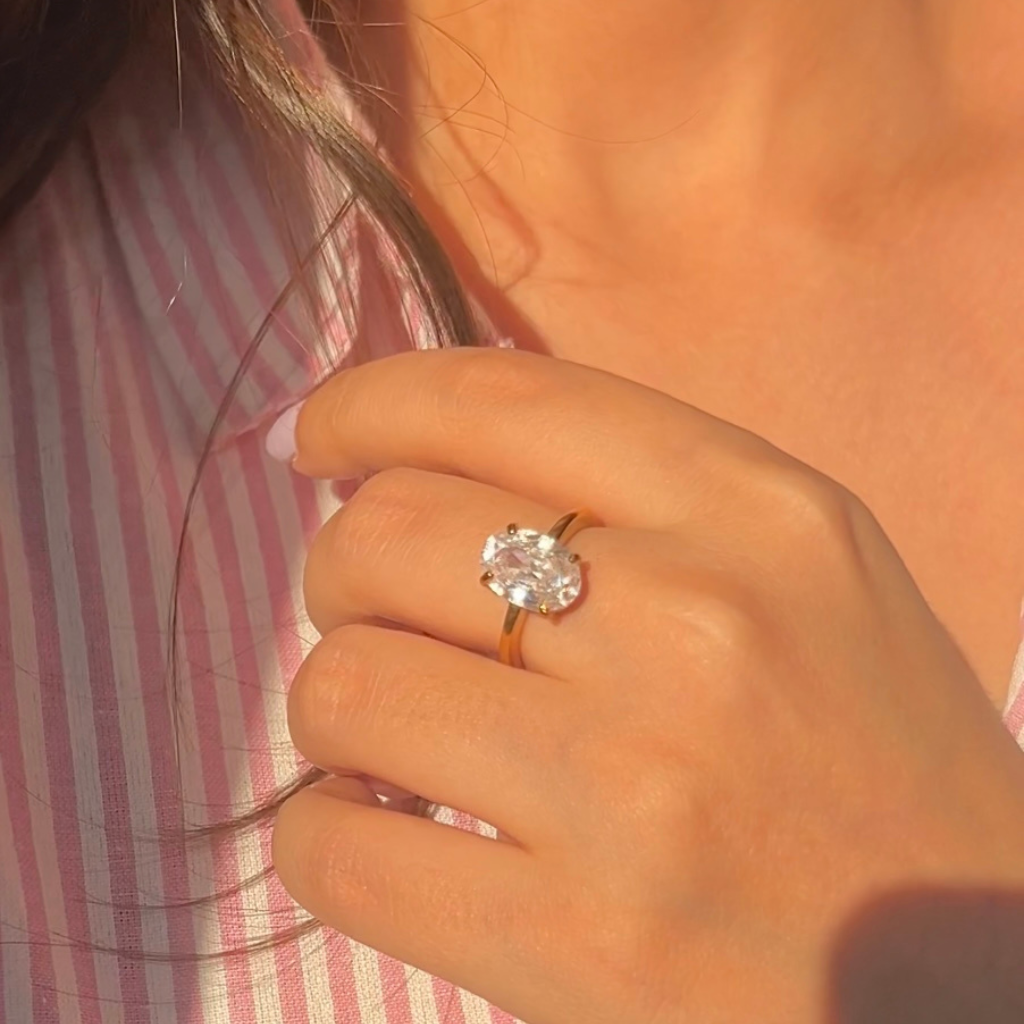 Selena Solitaire Ring