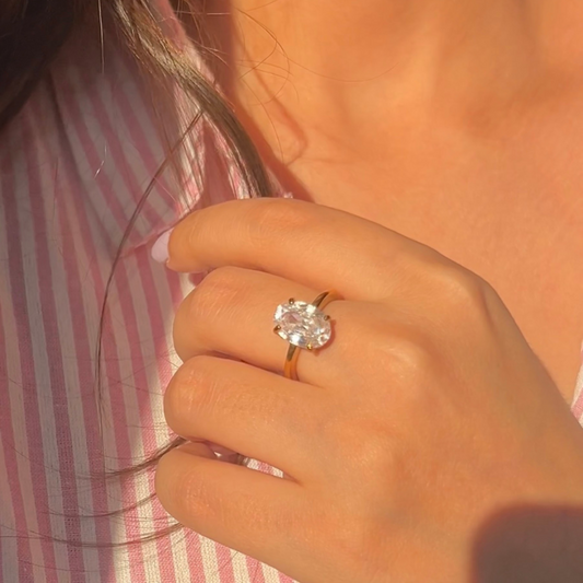 Selena Solitaire Ring
