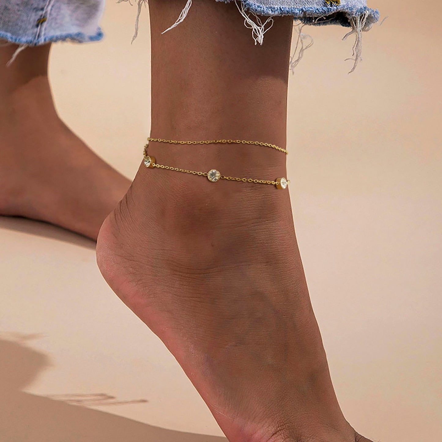 Dewdrop Anklet