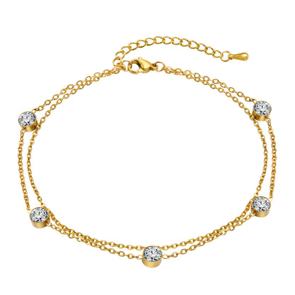 Dewdrop Anklet