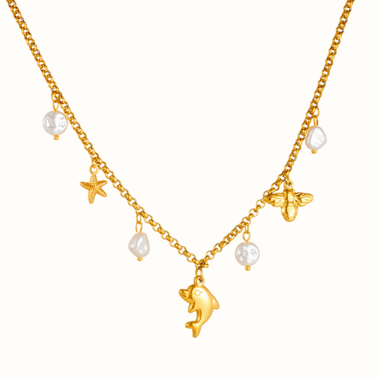 Diana Dolphin Necklace