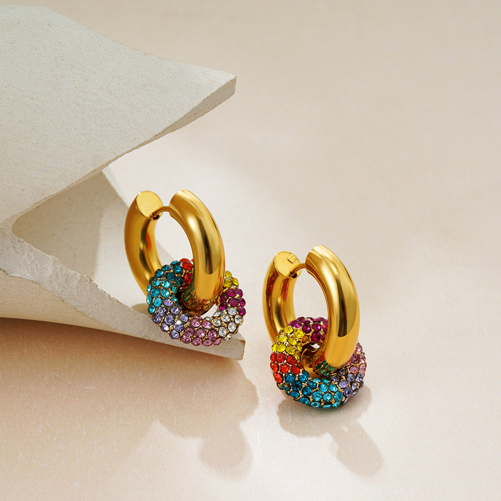 Luna Halo hoops