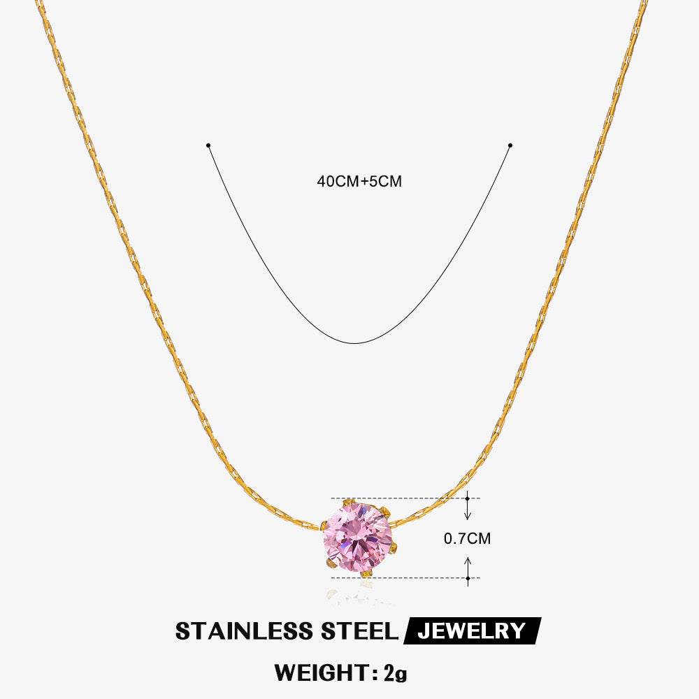Dainty Diamond Necklace